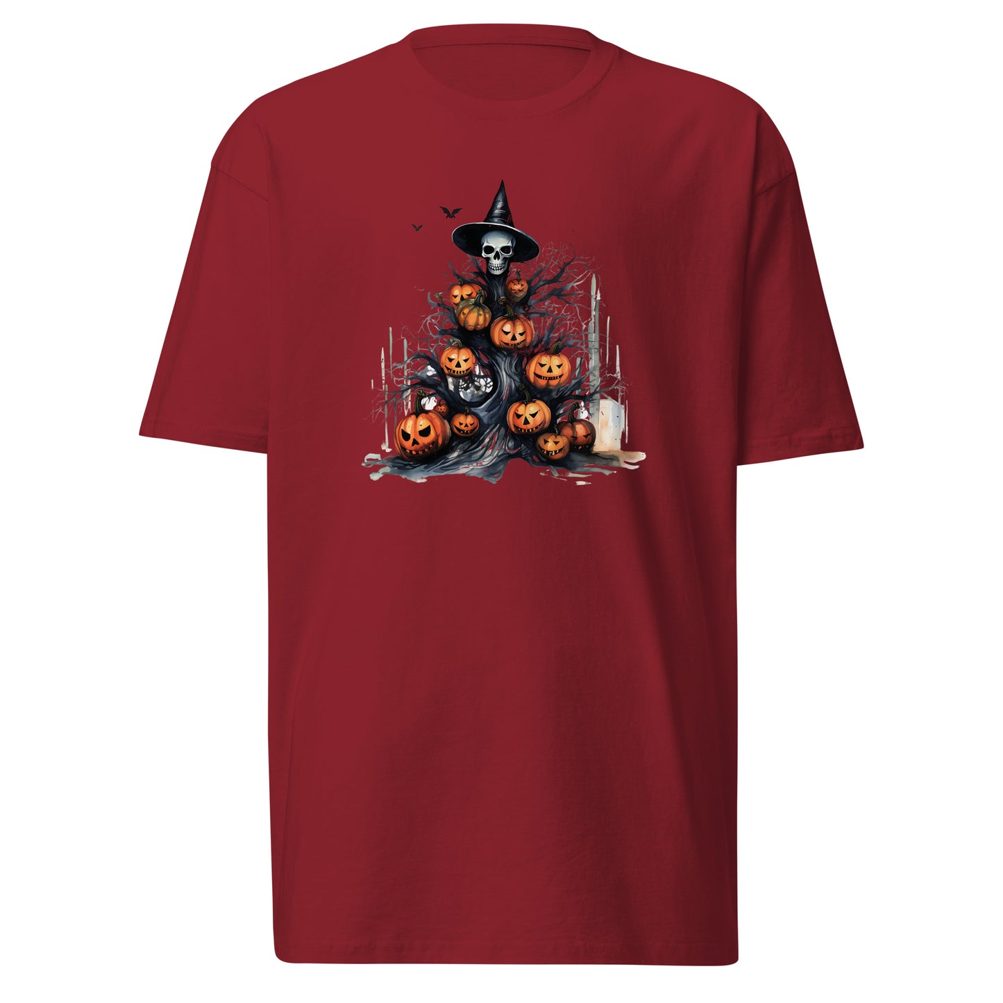 Pumpkin Skull Halloween Christmas Tree