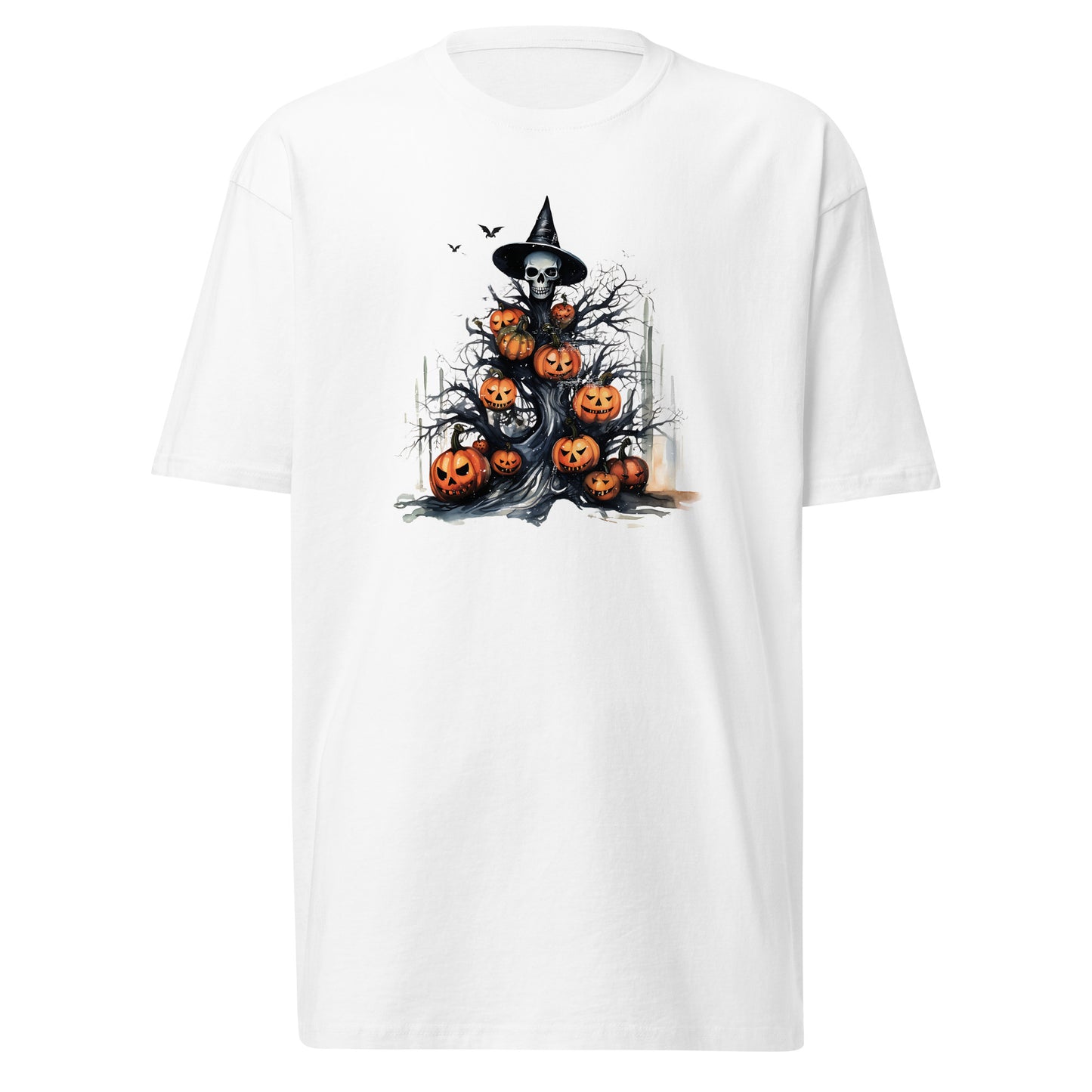 Pumpkin Skull Halloween Christmas Tree