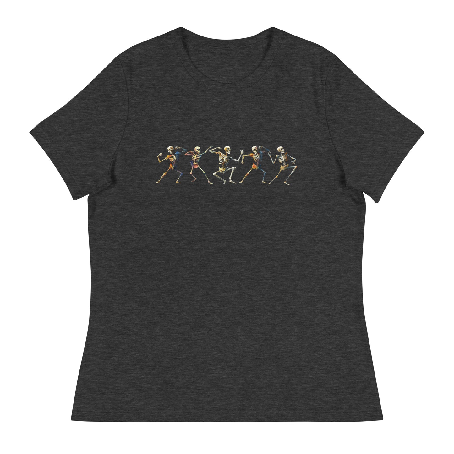 Color Happy Skeletons Dancing