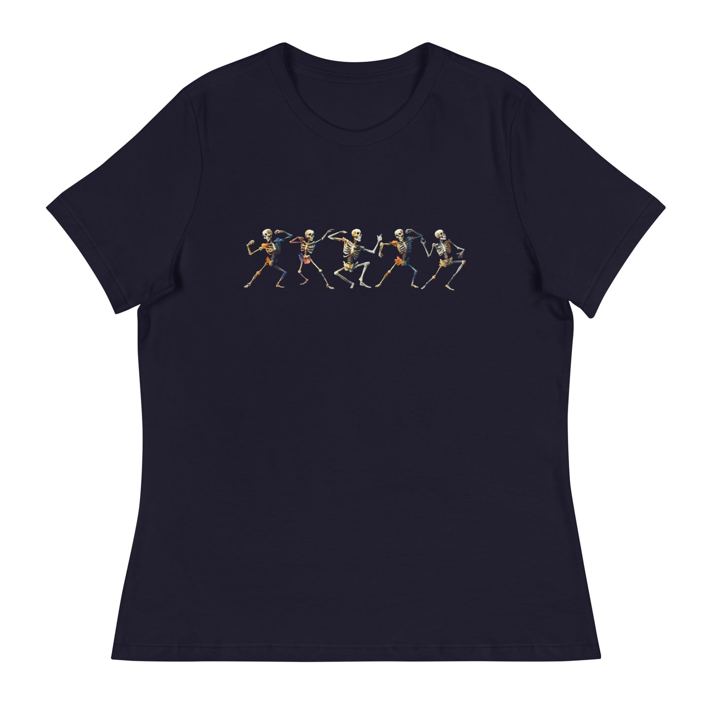 Color Happy Skeletons Dancing